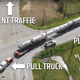 Illustration for article titled Towing a 294-Foot Trailer Through Small Town USA Looks Really Hard
